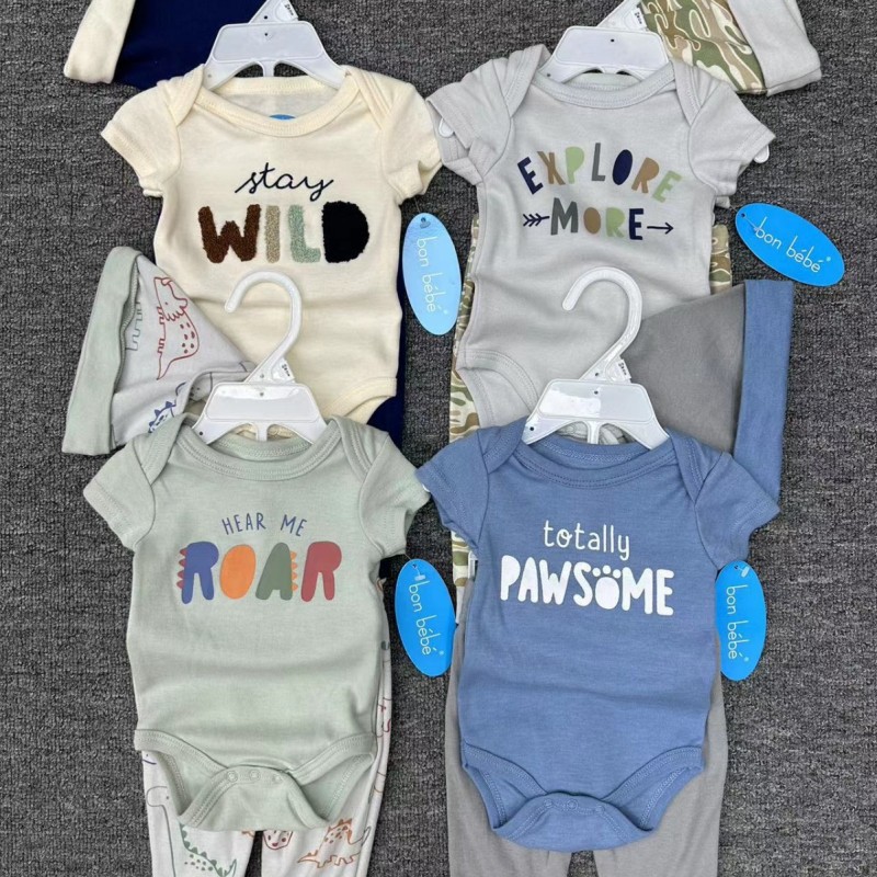 Baby Clothes Manufacturer - 0-24M Cotton Romper Suspenders