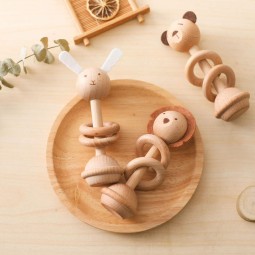 Wooden Toys Manufacturer - Montessori Animal Teether