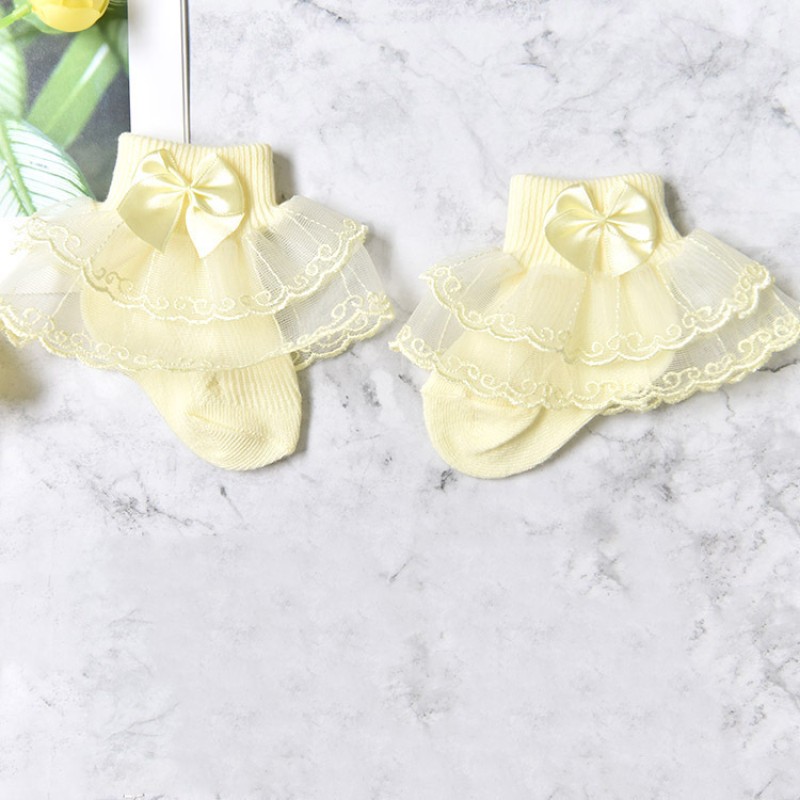 Ankle Socks Factory - Princess Lace Ruffle Design