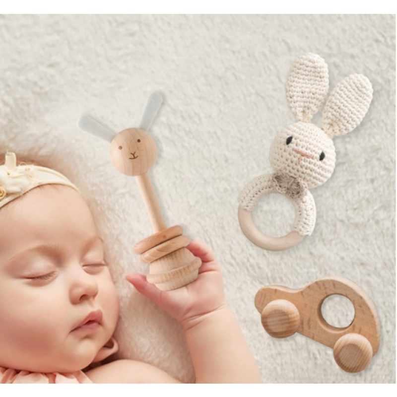 Wooden Toys Manufacturer - Montessori Animal Teether