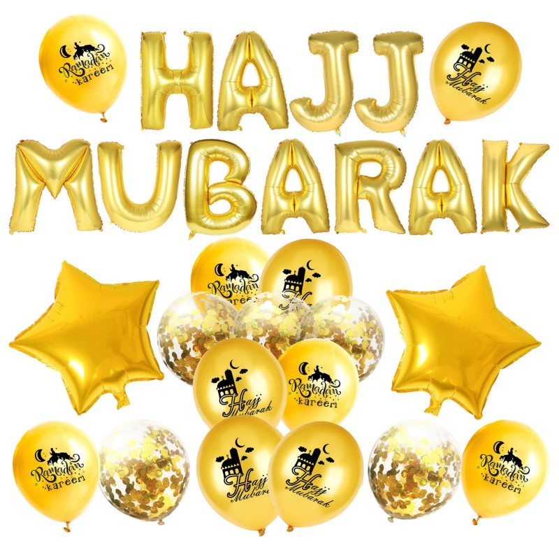 Latex Balloon Manufacturer - Golden Party Ramadan Supplies