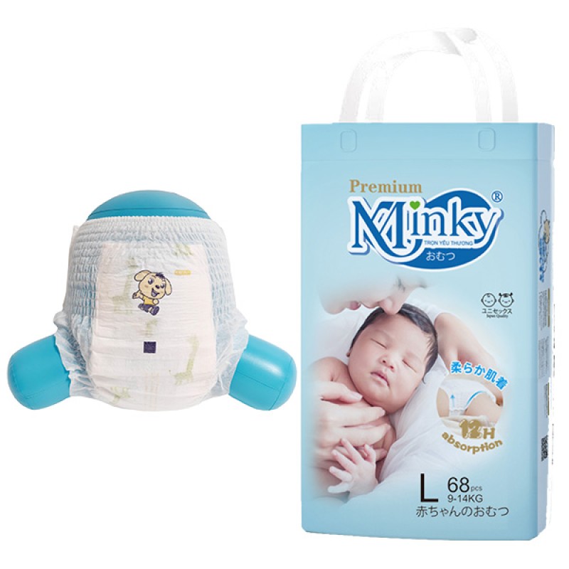 Baby Diapers Supplier - Customized Soft Stretchable Pull up Diapers for Babies Disposable Leak Guard
