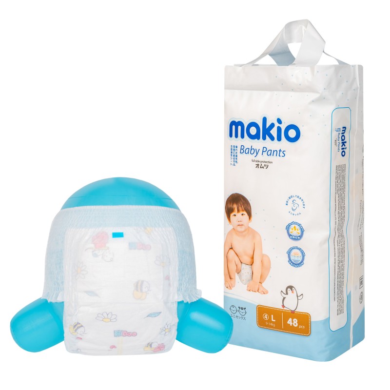 Baby Training Pants Supplier - OEM Brand Factory Price A Grade Double Leak Guard Disposable Wholesale