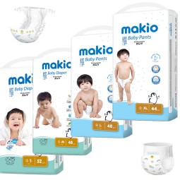 Disposable Baby Diaper Factory - Low MOQ Imported SAP Printed Diaper Pants