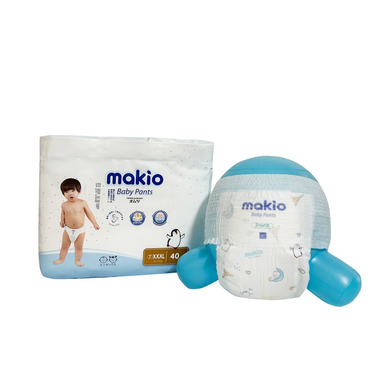 Baby Diapers Factory - Makio Wholesale High-quality Disposable Baby Diapers Customization OEM Services
