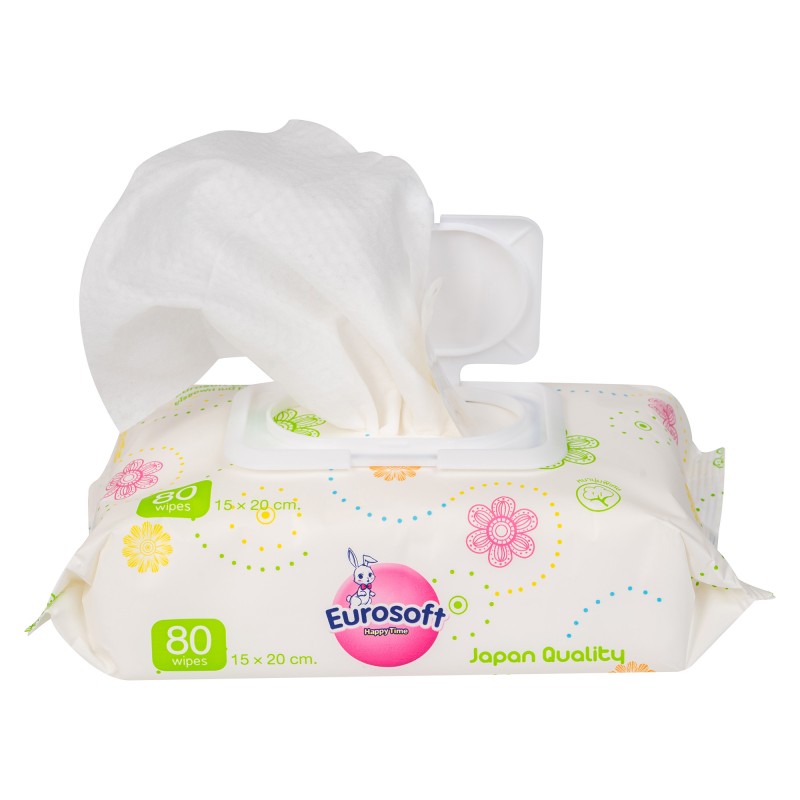 Cleansing Wipes Manufacturer - OEM 80PCS Soft Spunlace Non-Woven Eco