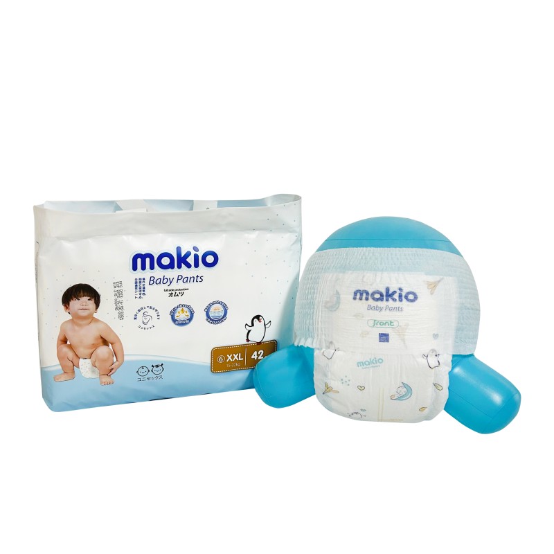 Training Pants Manufacturer - Makio Wholesale Japanese Mom Bamboo Fabric Disposable Sleepy Training Pants Bales
