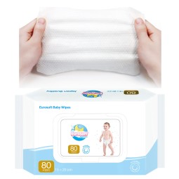 Baby Wet Wipes Supplier - Hypoallergenic 40pcs 80pcs Cleaning Wipes