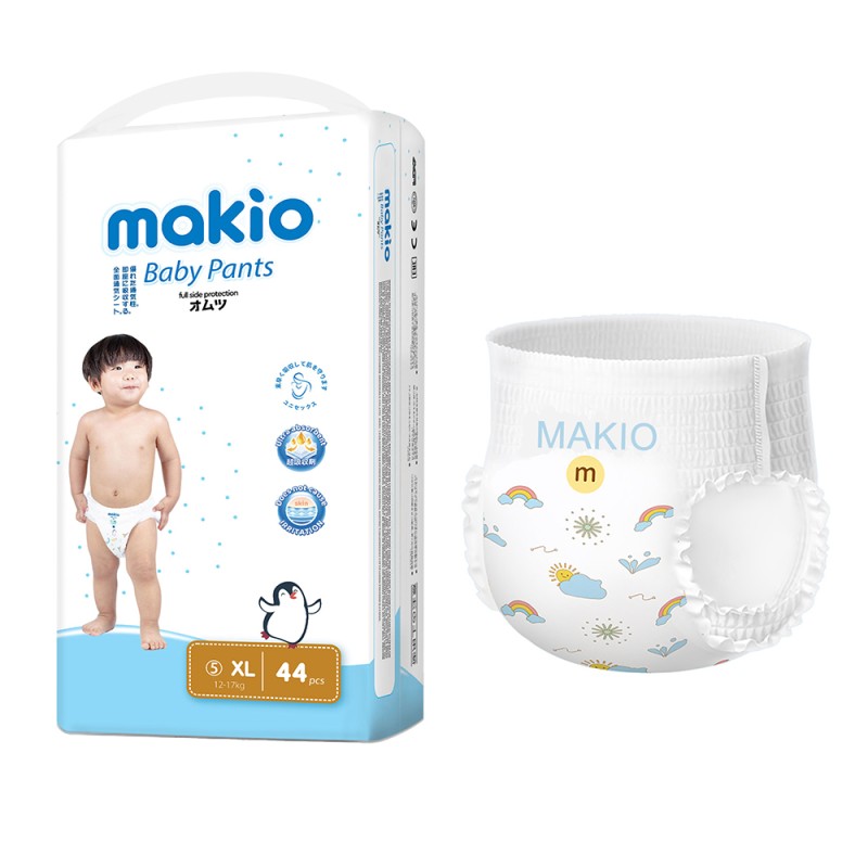 Baby Training Pants Manufacturer - Customized Bubble Waist Disposable Baby Diapers Training Pants S to XXL Wholesale