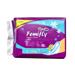 Sanitary Pads Manufacturer - OEM Disposable Organic Cotton Anion Napkin