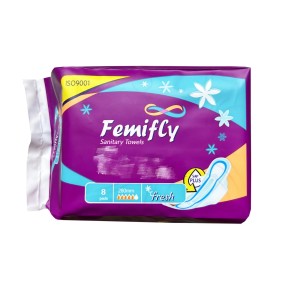 Sanitary Pads Manufacturer - OEM Disposable Organic Cotton Anion Napkin