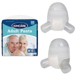 Adult Diaper Factory - Plastic Disposable Thick Pull Up Pants for Elderly