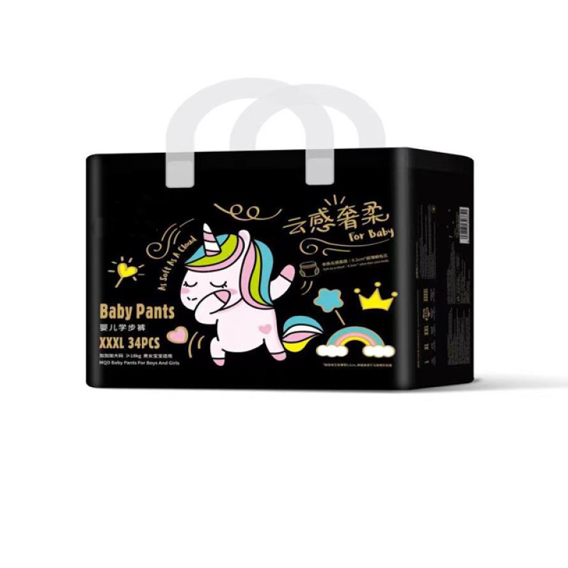 Baby Training Pants Manufacturer - Customized Bubble Waist Disposable Baby Diapers Training Pants S to XXL Wholesale