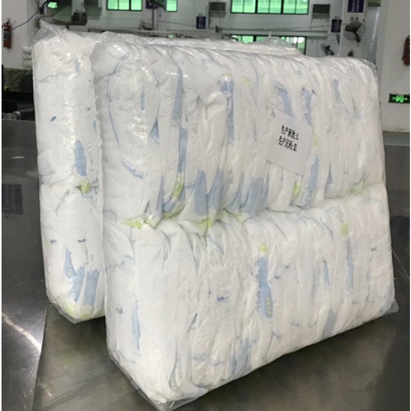 Baby Diapers Supplier - Second Grade Disposable Pampering Reject B Grade Stock Baby Diaper in Bales