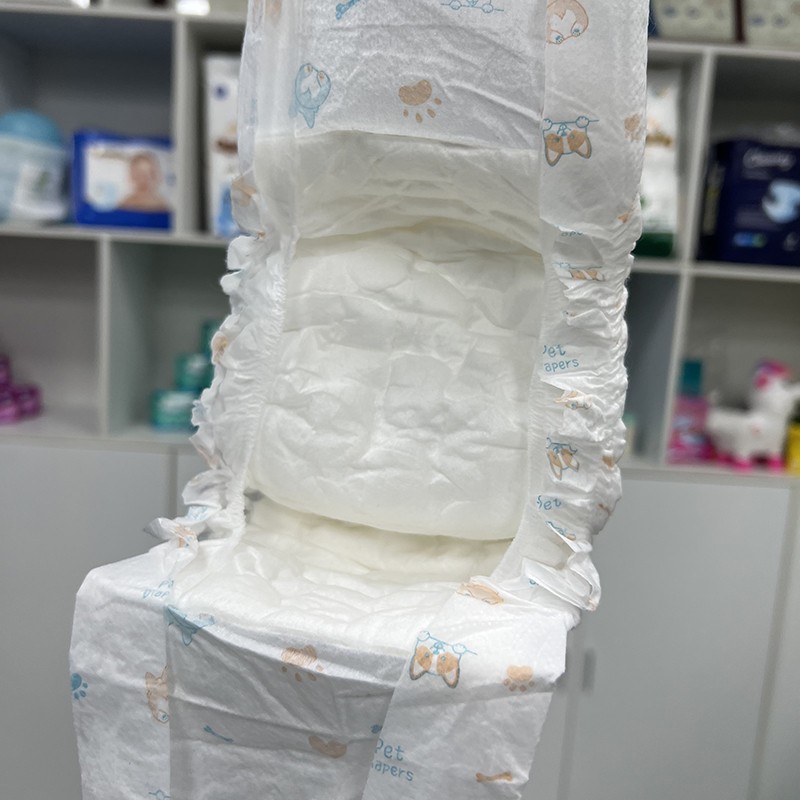 Pet Diaper Factory - Wholesale Soft Puppy Male Printed