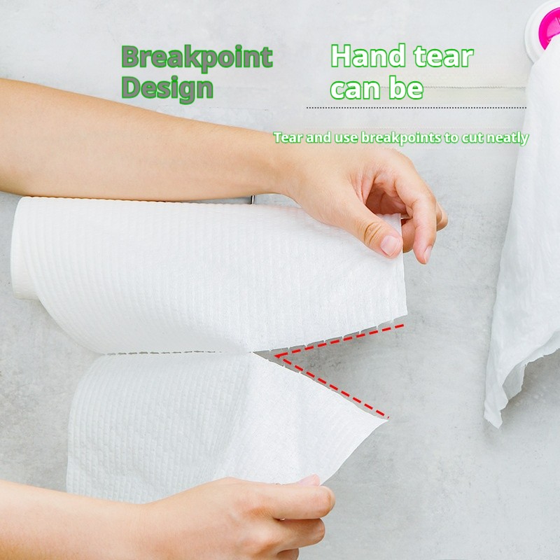 Kitchen Towels Manufacturer - Disposable Cleaning Timber Viscose Kitchen Cloth Roll Paper