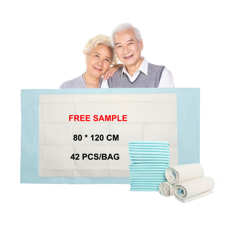 Adult Underpads Manufacturer - Wholesale Disposable Super Absorbent Blue 80x120 Bed Mattress Pee Pads Waterproof