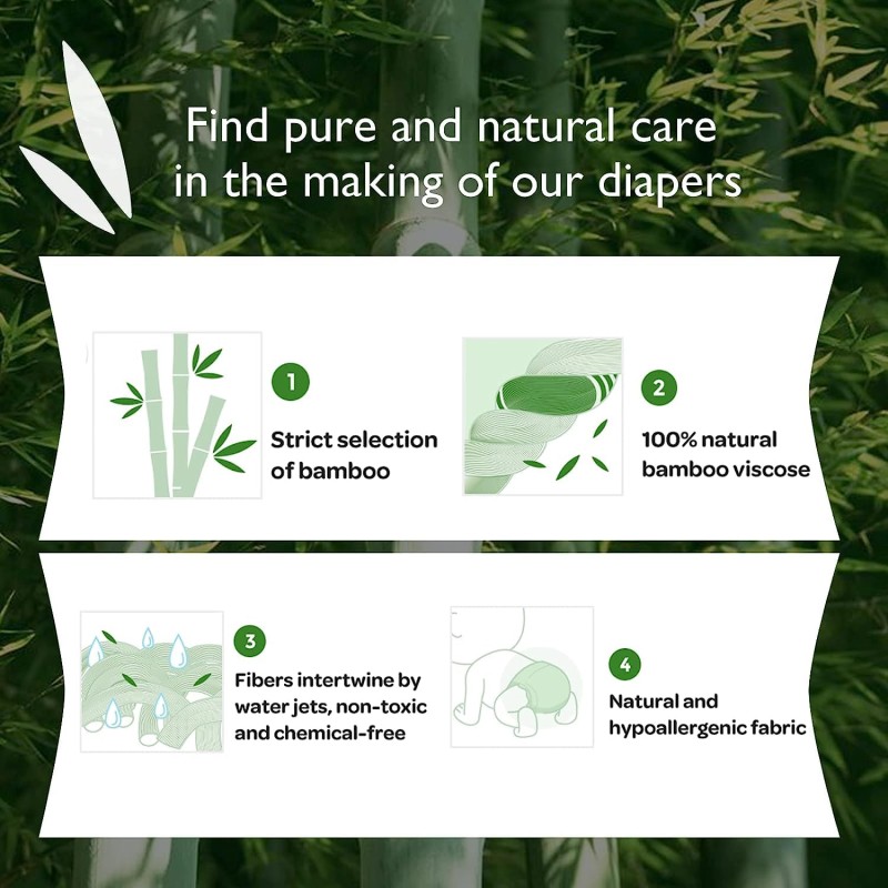 Baby Diapers Manufacturer - Custom Manufacture Eco-Biodegradable Fiber Nature Nappies