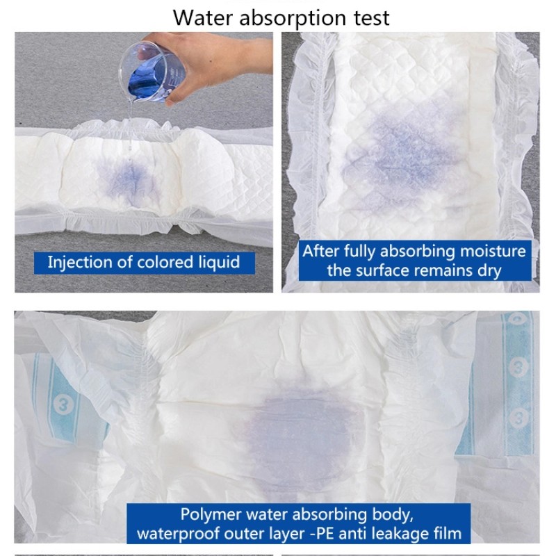 Adult Diaper Manufacturer - Wholesale Price Hospital Ultra Thick Disposable for Elderly