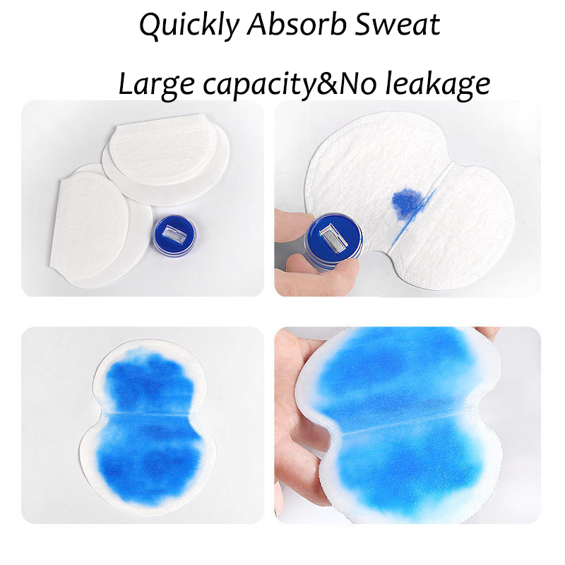 Sweat Pads Manufacturer - Large Size Disposable Feminine Hygiene Anti-Sweat Underarm