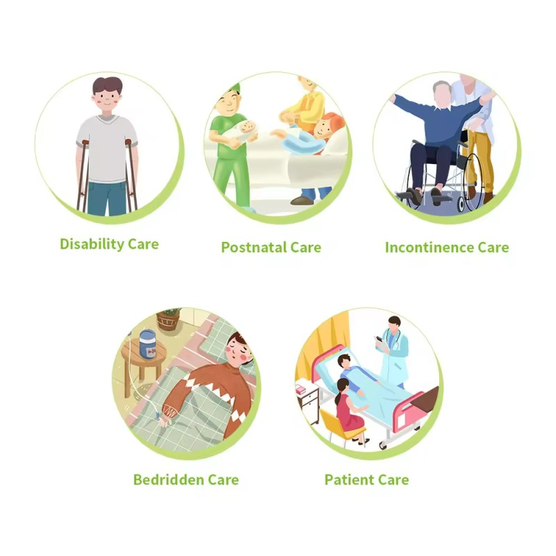 Adult Underpads Manufacturer - Wholesale Disposable Super Absorbent Blue 80x120 Bed Mattress Pee Pads Waterproof