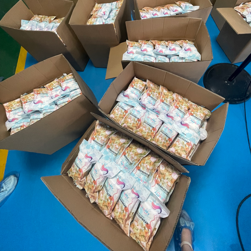 Disposable Underwear Manufacturer - Stock White Disposable Seamless Ladies Briefs Non-Woven Emergency Travel