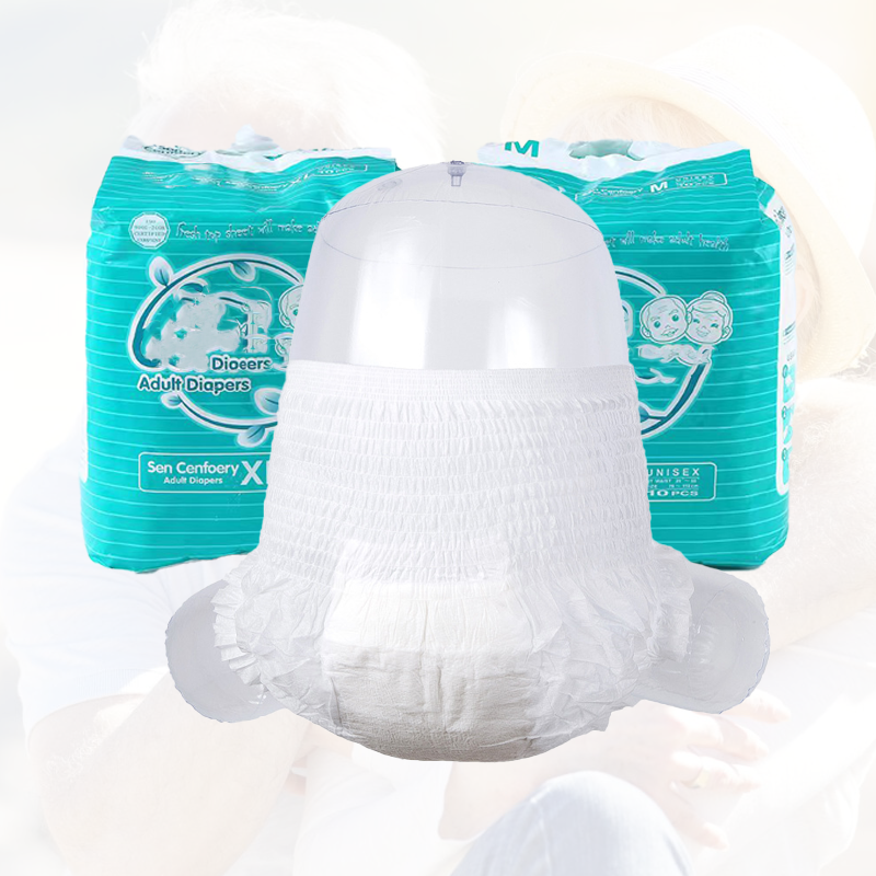 Adult Diapers Manufacturer - Free Sample Wholesale Super Thick Elderly Ladies Incontinence