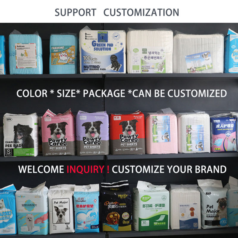 Pet Diapers Factory - High Quality Waterproof Disposable Pet Diapers Printed Design for Male and Female Dogs