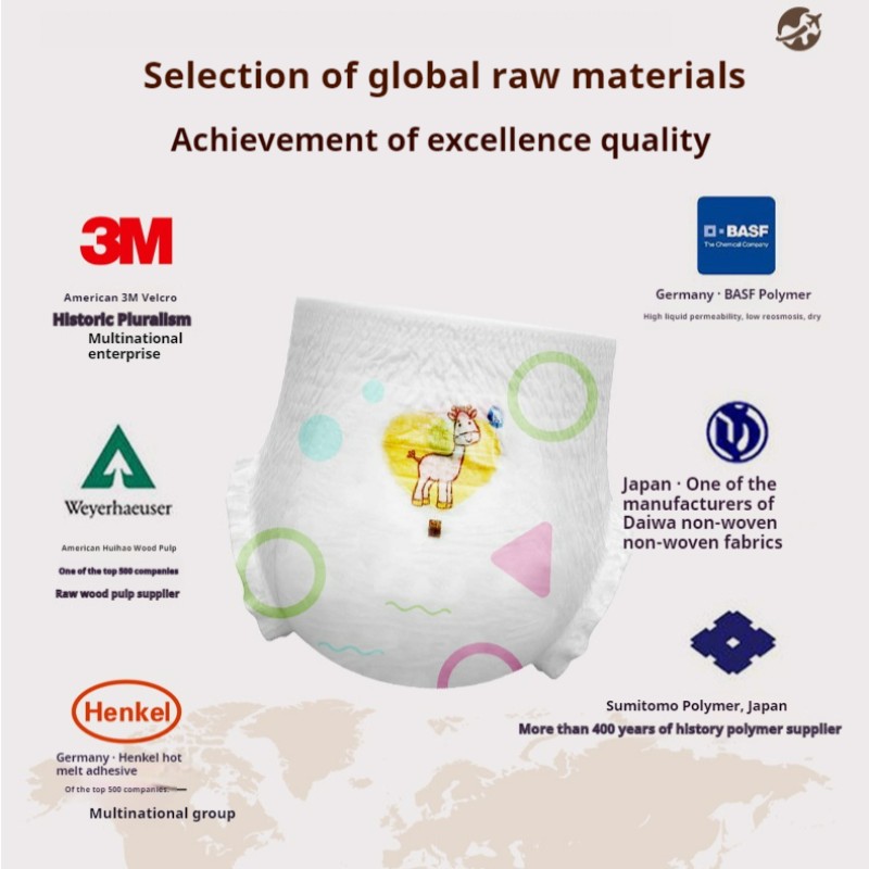 Baby Diapers Manufacturer - OEM Bamboo Eco-Friendly Biodegradable Organic Plant Based