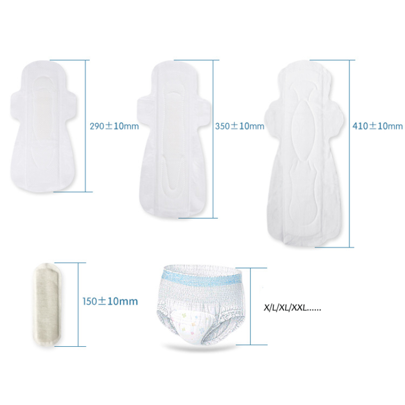Sanitary Napkins Manufacturer - OEM Super Absorbent Bamboo Fiber Disposable Breathable Eco