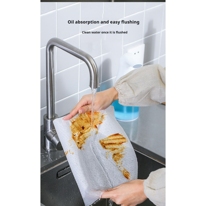 Kitchen Towels Manufacturer - Disposable Cleaning Timber Viscose Kitchen Cloth Roll Paper