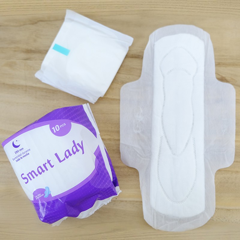 Sanitary Napkins Factory - Custom Disposable Sanitary Pad Super Absorbent Cotton High Absorbency Napkin Biodegradable