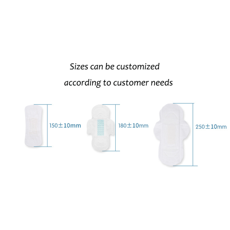 Sanitary Pads Manufacturer - OEM Wholesale Disposable Natural Cotton Biodegradable Super Absorbent