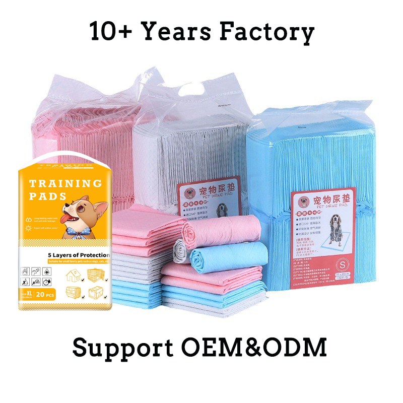 Pet Training Pads Manufacturer - Disposable XL Puppy Dog Pee Mats Quick Drying Waterproof