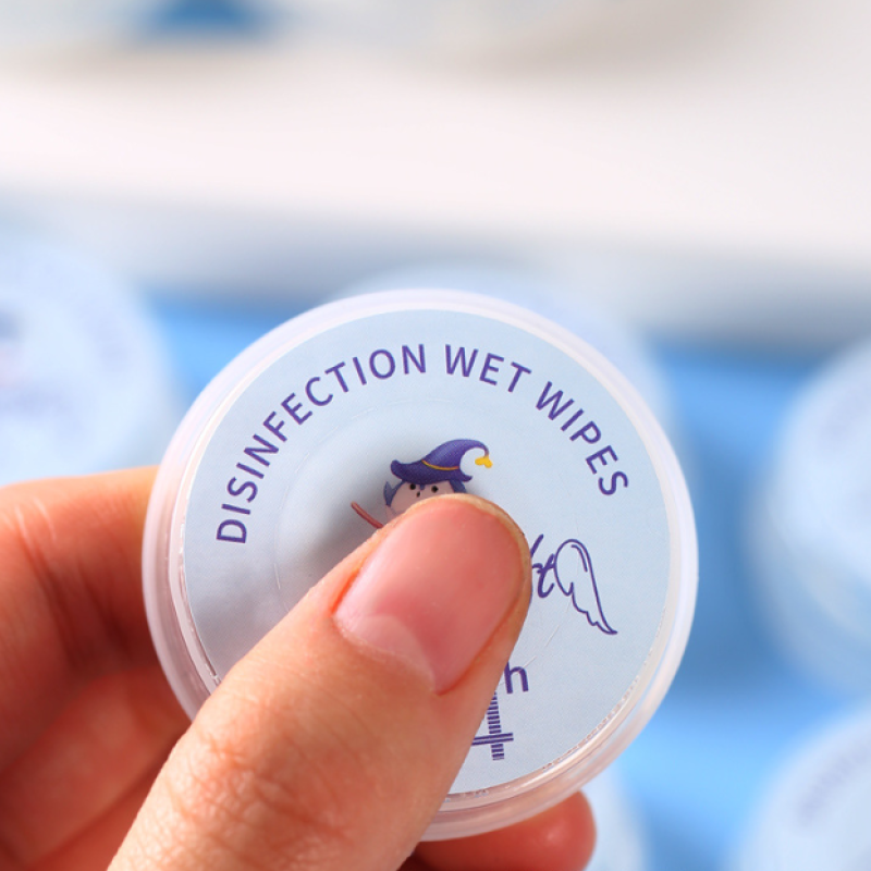 Wet Wipes Factory - Factory Wholesale OEM Individual Mini Package Refreshing Magic Press Wet Towel Magical