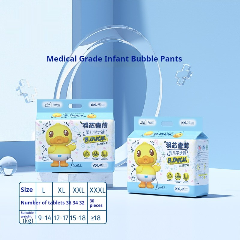 Baby Diapers Factory - Brand High Quality Ultra-Thin Disposable Baby Pull-Up Diapers Medical Grade Anti-Leak NB