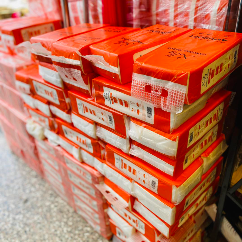 Facial Tissue Factory - Wholesale Wall Hanging Facial Tissues Custom High Absorbent Soft Tissue Paper