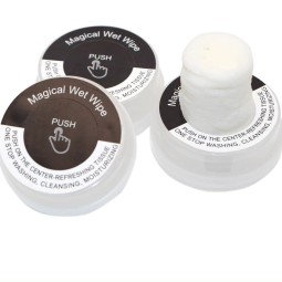 Wet Wipes Manufacturer - Customized Private Label Compressed Wet Towels Disposable Push