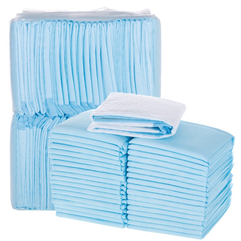 Adult Underpads Manufacturer - Wholesale Disposable Super Absorbent Blue 80x120 Bed Mattress Pee Pads Waterproof