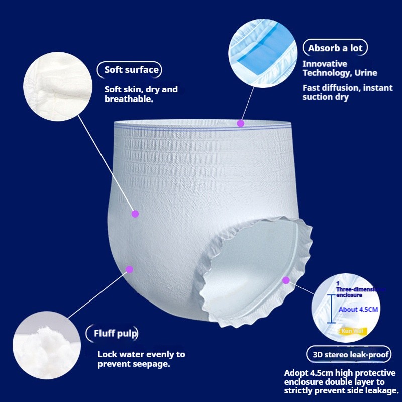 Adult Diaper Manufacturer - Disposable Wholesale Price Hospital Ultra Thick for Elderly