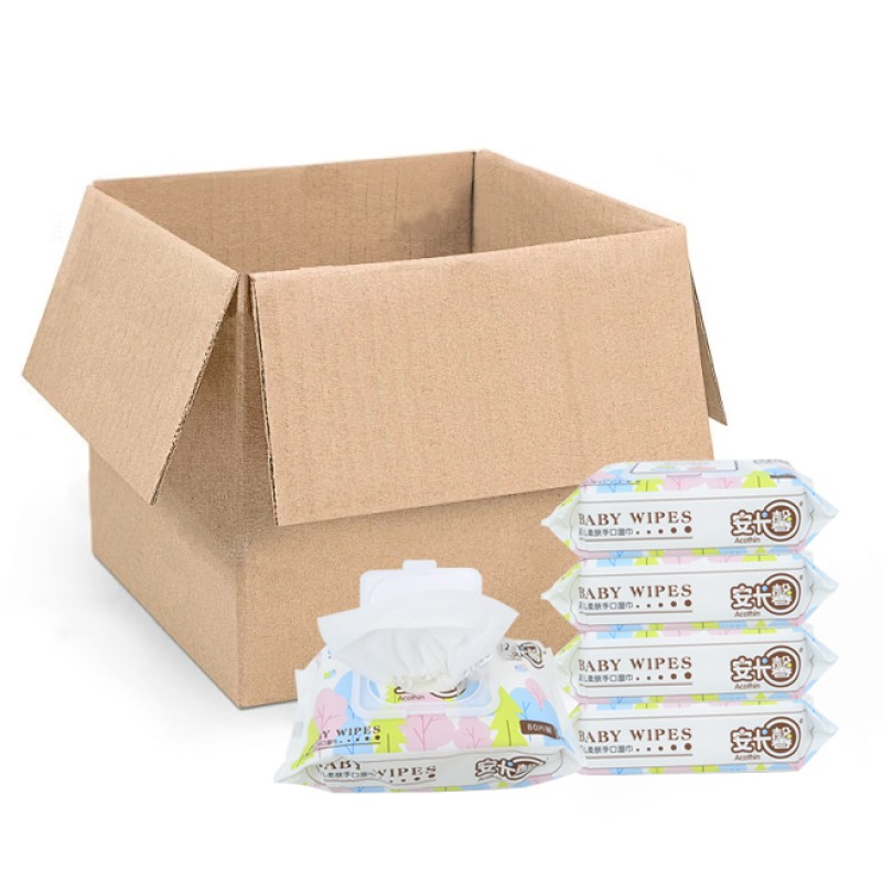 Wet Wipes Manufacturer - Customized 80pcs Ultra Soft Organic Skin Care Household Travel