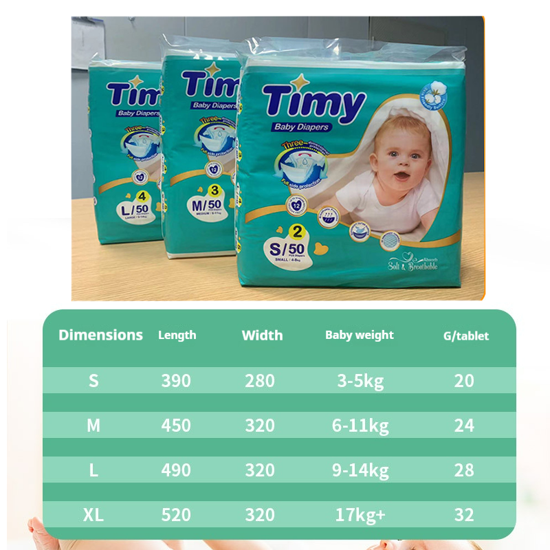 Baby Diapers Manufacturer - Free Sample Wholesale Custom Super Absorbing SAP Bebes Nappies