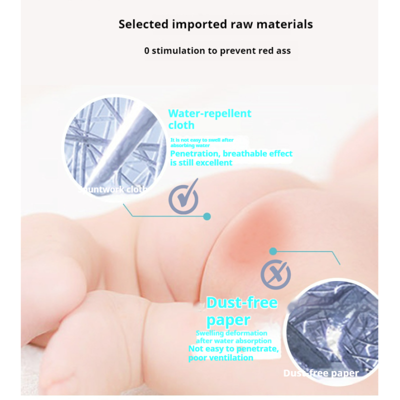 Baby Diapers Manufacturer - OEM Bamboo Eco-Friendly Biodegradable Organic Plant Based