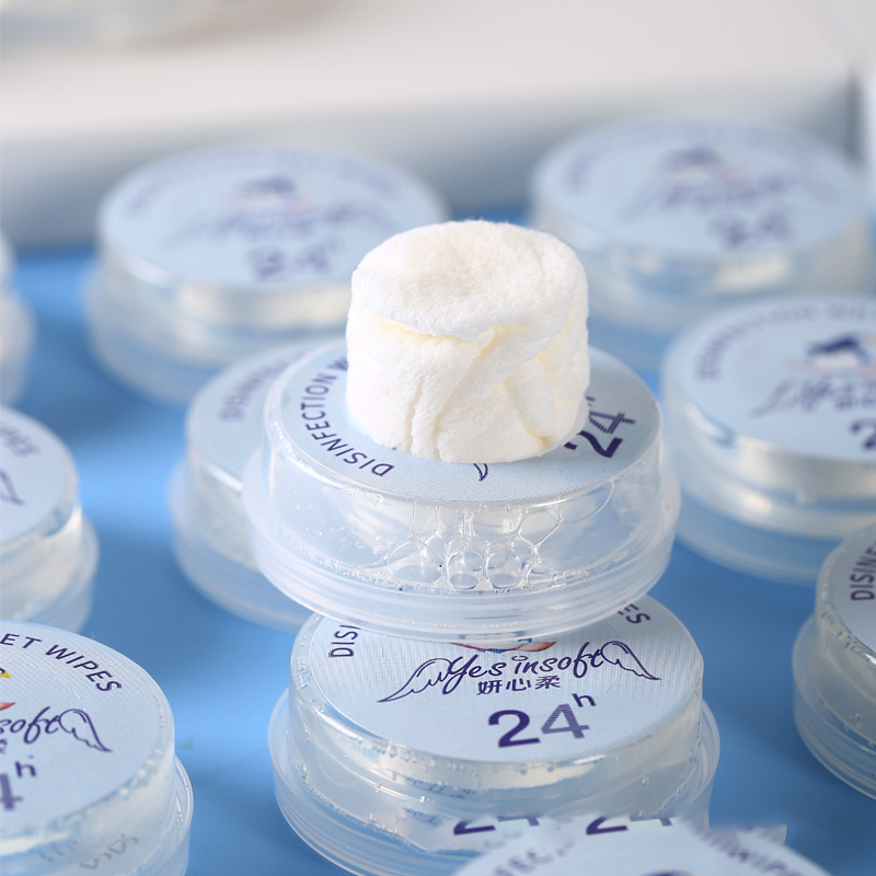 Wet Wipes Supplier - Manufacture Wholesale OEM Individual Mini Package Refreshing Magic Press Wet Towel