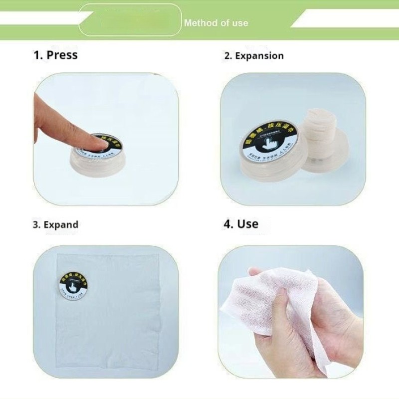 Wet Wipes Manufacturer - Free Design Magic Liquid Moisturizing Automatic Soaking Coin Press