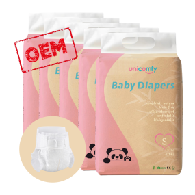 Baby Diapers Manufacturer - Bamboo Super Absorbent Cute Printed Pull-Up Disposable Samples