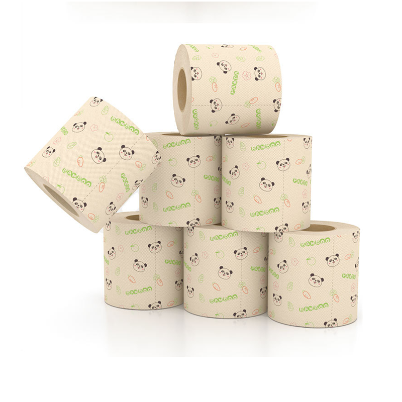 Toilet Paper Manufacturer - Factory Wholesale Eco-Friendly Bamboo Toilet Paper Disposable 1-4 Ply Tissue Paper