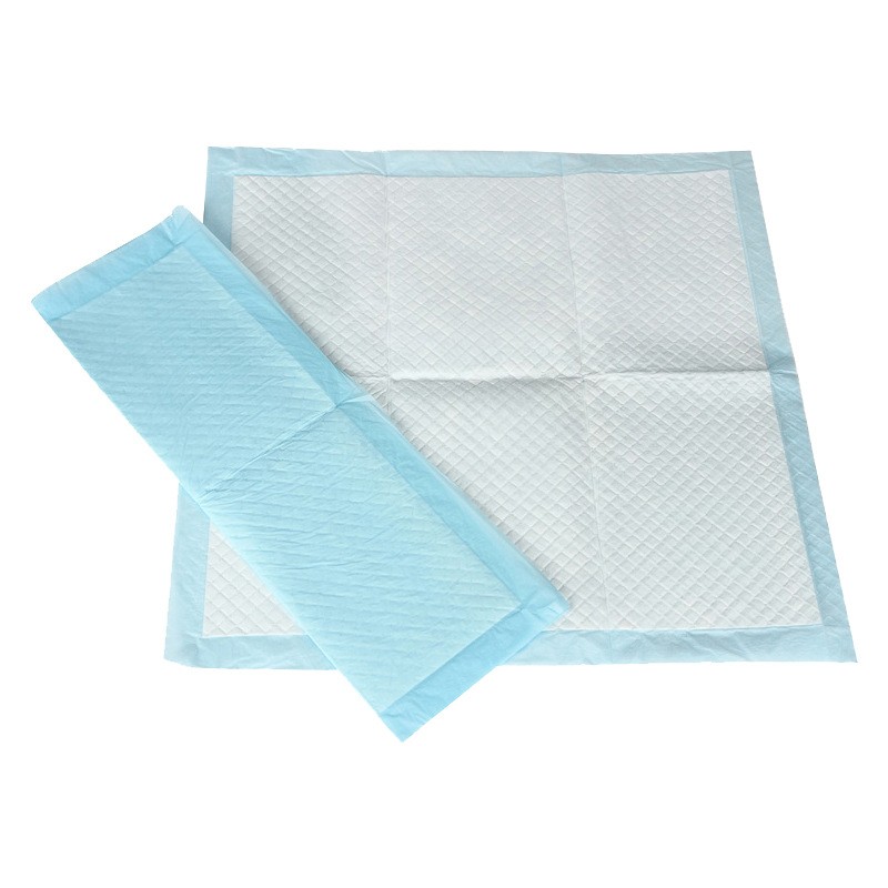 Underpads Manufacturer - Adults Waterproof Disposable Nursing Incontinence Blue 80x180