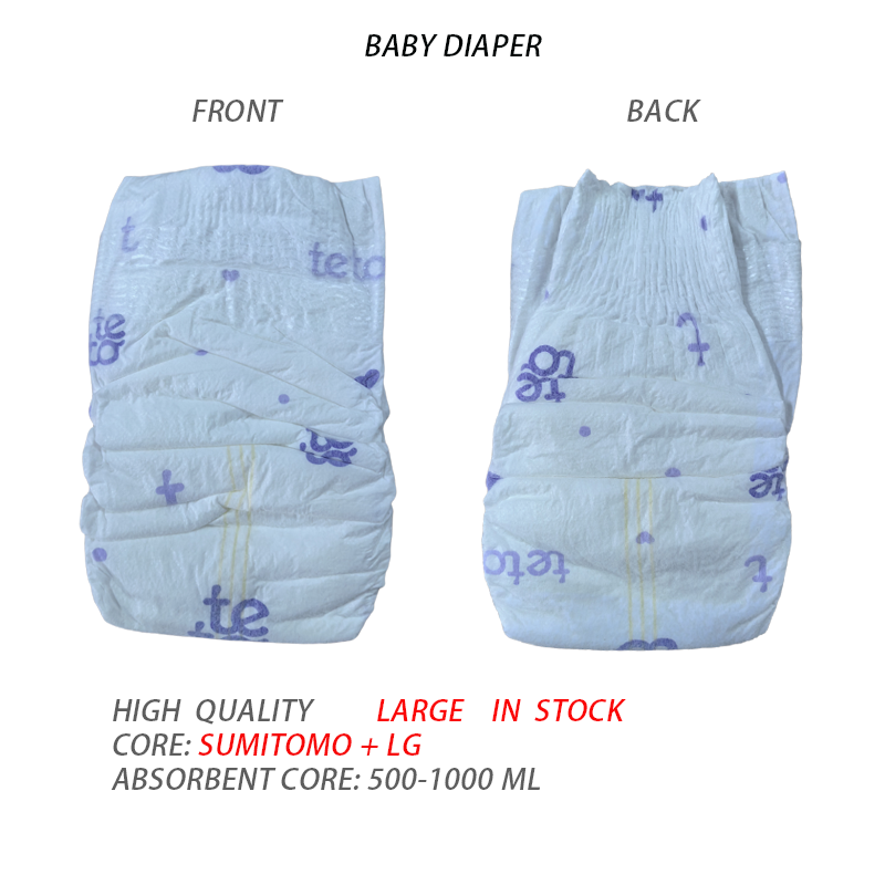 Baby Diapers Manufacturer - Hot Selling Size 6 Baby Dry Pants Diapers 20 Feet Container Korean Swaddlers Bales