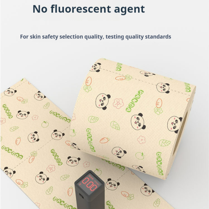 Toilet Paper Manufacturer - Factory Wholesale Eco-Friendly Bamboo Toilet Paper Disposable 1-4 Ply Tissue Paper